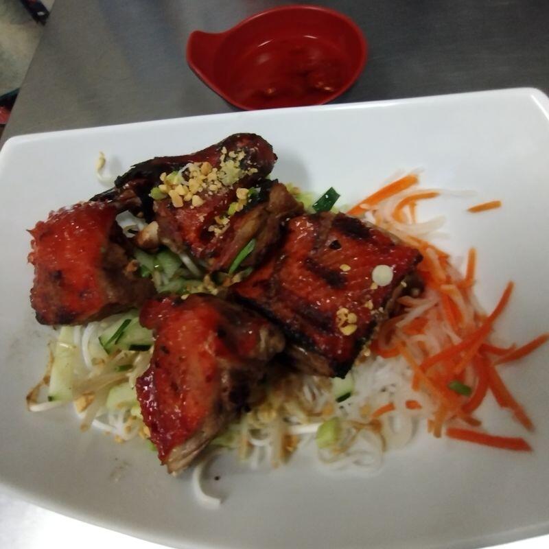 43. Roast Duck on Rice Vermicelli